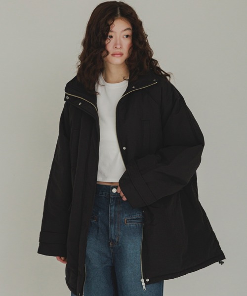 WOOLRICH/ウールリッチ MATT STRETCH LONG PUFFER PARKA ダウンコート