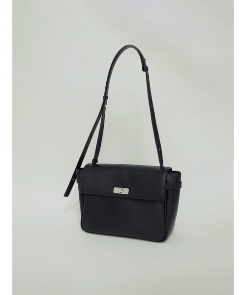 ANSOUIS（アンスイ）の「AURE SATCHEL BAG MINI_BLACK（ショルダーバッグ・レディース・ブラック・FREE）」の3枚目の写真