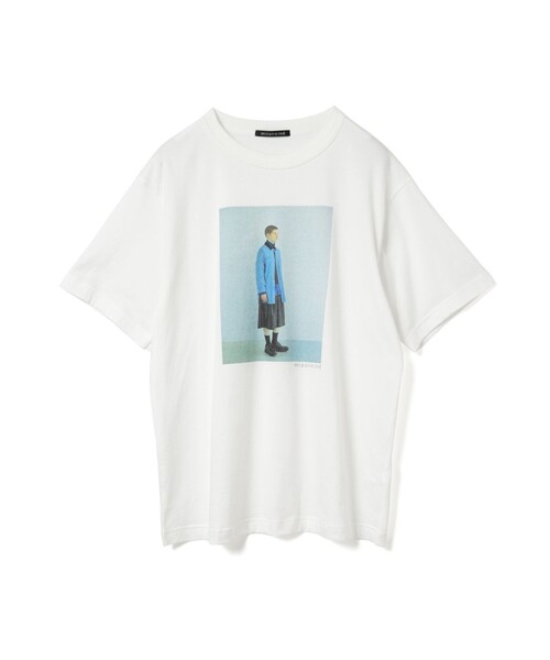 mizuiroind（ミズイロインド）の「mizuiro ind フォトプリントＴ（Tシャツ/カットソー・レディース・ホワイト系その他/オフホワイト/ブラック/グレー系その他/ブラック系その他・FREE）」の2枚目の写真