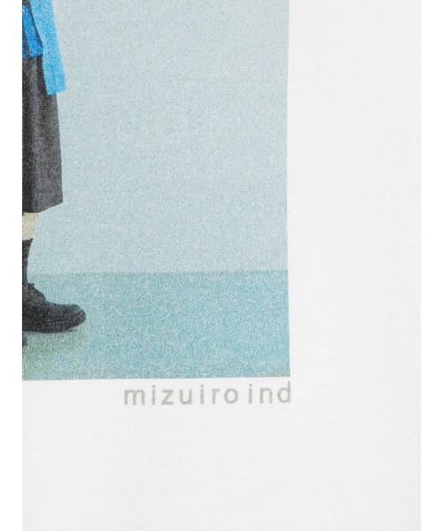 mizuiroind（ミズイロインド）の「mizuiro ind フォトプリントＴ（Tシャツ/カットソー・レディース・ホワイト系その他/オフホワイト/ブラック/グレー系その他/ブラック系その他・FREE）」の11枚目の写真