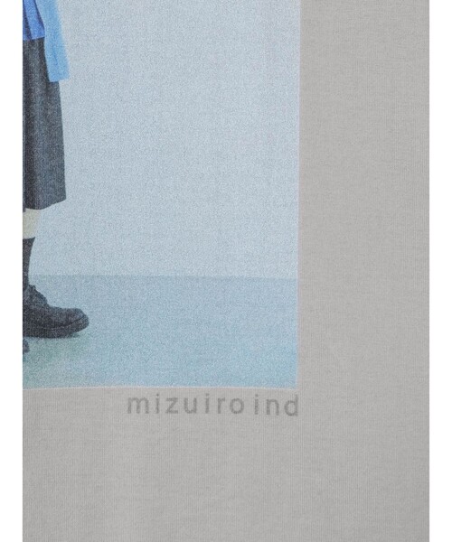 mizuiroind（ミズイロインド）の「mizuiro ind フォトプリントＴ（Tシャツ/カットソー・レディース・ホワイト系その他/オフホワイト/ブラック/グレー系その他/ブラック系その他・FREE）」の12枚目の写真