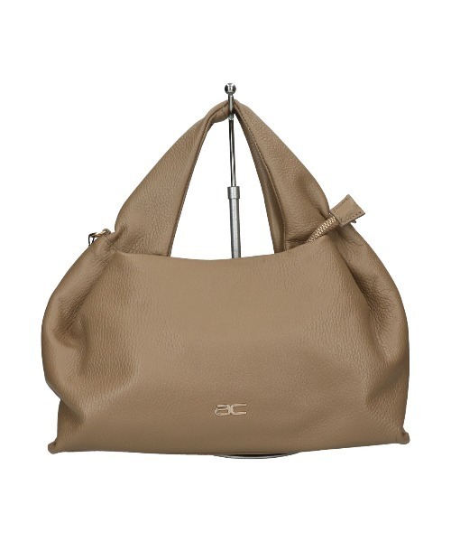 andrea cardone(アンドレアカルドネ)の「【ANDREA CARDONE】2WAY ソフトワンハンドルバッグ(Q66364)(ハンドバッグ・レディース・グレイッシュベージュ/ブラック・ALL)」の9枚目の写真