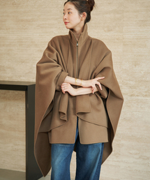 HAMILTON lazy poncho コート