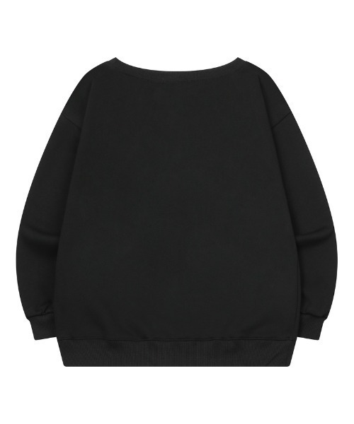 COIRIS(コイリス)の「◇COIRIS◇ブランド直輸入正規品/Haven ワンショルダースウェットシャツ Haven One Shoulder Sweatshirt(スウェット・レディース・グレー/ブラック・FREE)」の4枚目の写真