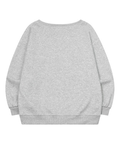 COIRIS(コイリス)の「◇COIRIS◇ブランド直輸入正規品/Haven ワンショルダースウェットシャツ Haven One Shoulder Sweatshirt(スウェット・レディース・グレー/ブラック・FREE)」の6枚目の写真