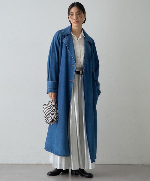Whim Gazette(ウィムガゼット)の「【KATHARINE HAMNETT】パラシュートシャツ(シャツ/ブラウス・レディース・ブラウン/オフホワイト・FREE)」の15枚目の写真