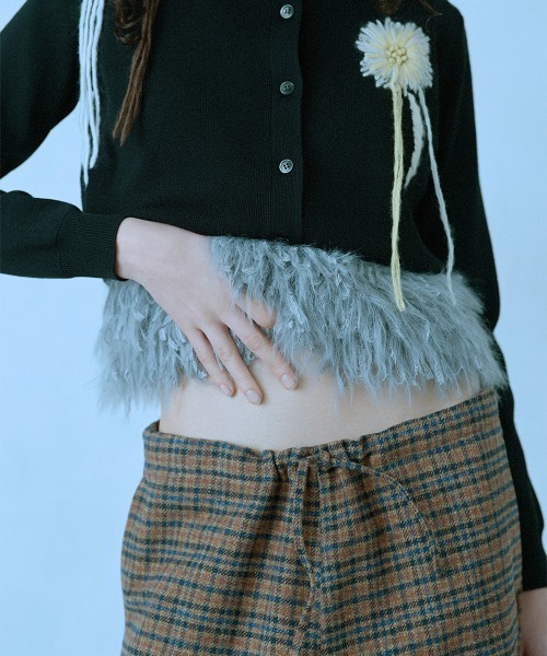 leinwande(ラインヴァンド)の「【leinwande】26AW新作 Twisting Volumed Trousers / ツイスティングボリュームトラウザー(その他パンツ・レディース・BROWN/Beige・MEDIUM/SMALL)」の4枚目の写真