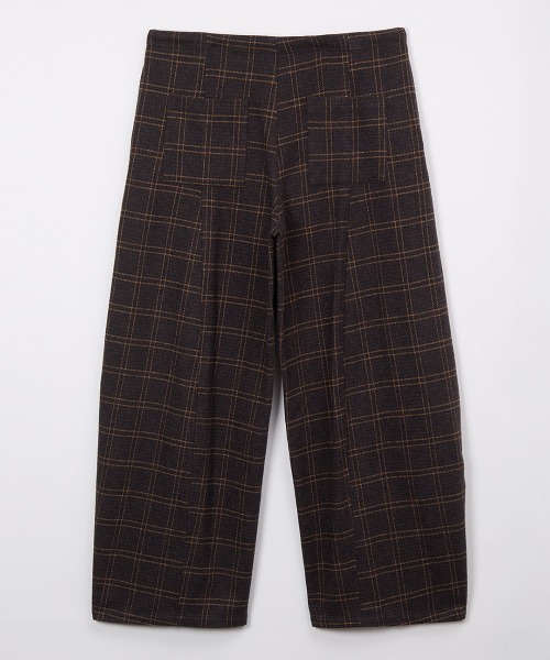 leinwande(ラインヴァンド)の「【leinwande】26AW新作 Twisting Volumed Trousers / ツイスティングボリュームトラウザー(その他パンツ・レディース・BROWN/Beige・MEDIUM/SMALL)」の9枚目の写真