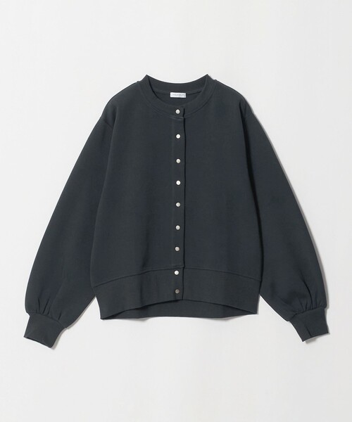 A DAY IN THE LIFE UNITED ARROWS(アデイインザライフユナイテッドアローズ)の「ダンボールニット クルーネックカーディガン <A DAY IN THE LIFE>(カーディガン/ボレロ・レディース・ダークブラウン/レッド/ネイビー/ナチュラル・FREE)」の4枚目の写真