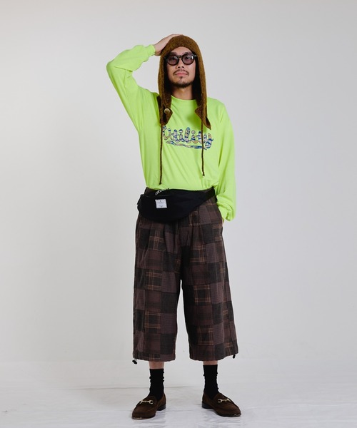 EFFECTEN（エフェクテン）の「【EFFECTEN】Shaggy hooded cardigan（カーディガン/ボレロ・メンズ・チャコールグレー/ブラウン・FREE）」の10枚目の写真