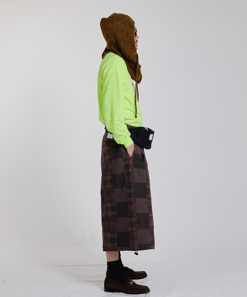 EFFECTEN（エフェクテン）の「【EFFECTEN】Shaggy hooded cardigan（カーディガン/ボレロ・メンズ・チャコールグレー/ブラウン・FREE）」の11枚目の写真