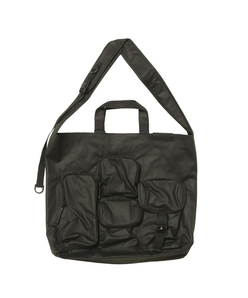 BAICYCLON by Bagjack(バイシクロン バイ バグジャック)の「MULTI POCKET 2WAY TOTE BAG (MEDIUM) BCL-68(トートバッグ・メンズ・ブラック・FREE)」の1枚目の写真