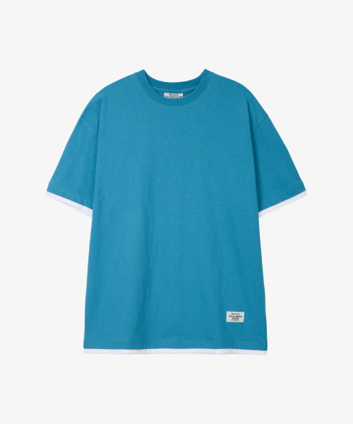 BOOVOOM（ブーブーム）の「[ビッグサイズ]ネバーケアM Tシャツ（Tシャツ/カットソー・メンズ・ブルー/チャコール・XL/XXL/XXXL）」の12枚目の写真