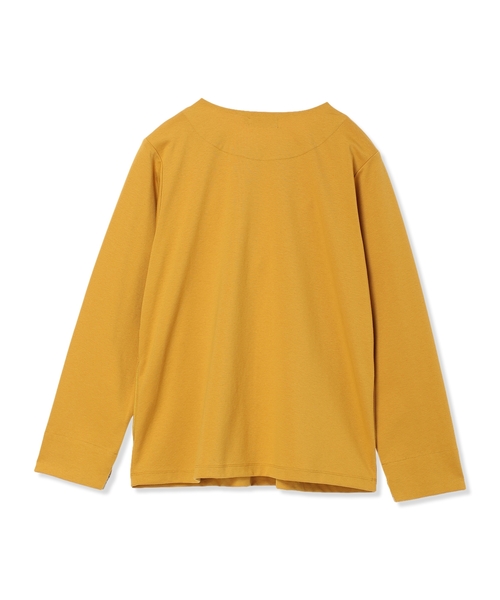 DECOY SINCE 1981(デコイシンスイチキュウハチイチ)の「【Liberty】リバティプリントクルーネックプルオーバー(Tシャツ/カットソー・レディース・マスタード/ネイビー・M/L/LL)」の8枚目の写真