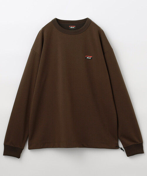 NANGA(ナンガ)の「NANGA/ナンガ 別注 neo-PRO スピンドル バックプリント ロングスリーブTシャツ/日本製/遮熱/UVカット/吸水速乾(Tシャツ/カットソー・メンズ・ホワイト/ブラウン/チャコールグレー/ブラック・LARGE/MEDIUM/X-LARGE/SMALL)」の6枚目の写真
