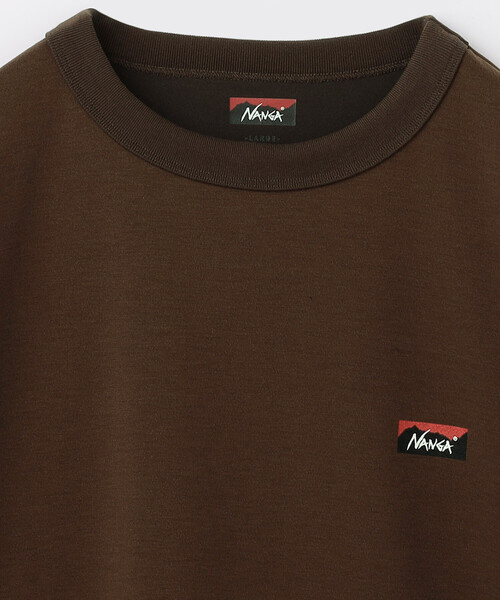 NANGA(ナンガ)の「NANGA/ナンガ 別注 neo-PRO スピンドル バックプリント ロングスリーブTシャツ/日本製/遮熱/UVカット/吸水速乾(Tシャツ/カットソー・メンズ・ホワイト/ブラウン/チャコールグレー/ブラック・LARGE/MEDIUM/X-LARGE/SMALL)」の7枚目の写真
