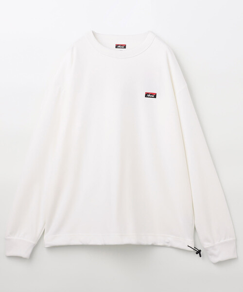 NANGA(ナンガ)の「NANGA/ナンガ 別注 neo-PRO スピンドル バックプリント ロングスリーブTシャツ/日本製/遮熱/UVカット/吸水速乾(Tシャツ/カットソー・メンズ・ホワイト/ブラウン/チャコールグレー/ブラック・LARGE/MEDIUM/X-LARGE/SMALL)」の12枚目の写真