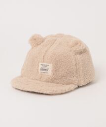 yield（イールド）の「【Coleman】コールマン くまさんワッペン ボア ソフトキャップ キッズ 帽子（テーラードジャケット）」