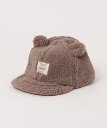 yield（イールド）の「【Coleman】コールマン くまさんワッペン ボア ソフトキャップ キッズ 帽子（テーラードジャケット）」