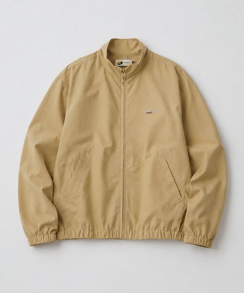 CRAFT STANDARD BOUTIQUE(クラフトスタンダードブティック)の「Towncraft Prep Swing Tops(テーラードジャケット・メンズ・ベージュ/ブラック・L/M)」の3枚目の写真