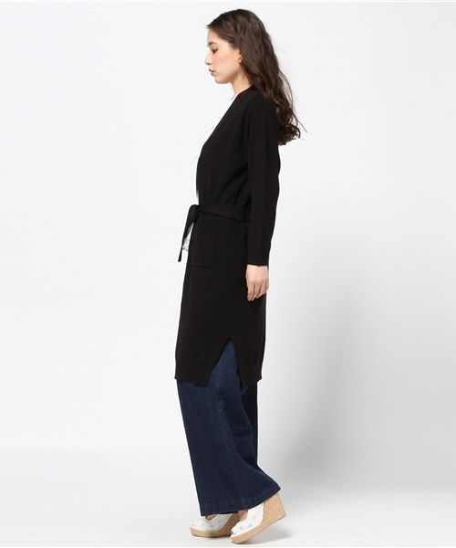 SLY（スライ）の「COTTON HGガウン-S（カーディガン/ボレロ・レディース・ブラック/トップグレー/ネイビー/レッド・FREE）」の13枚目の写真