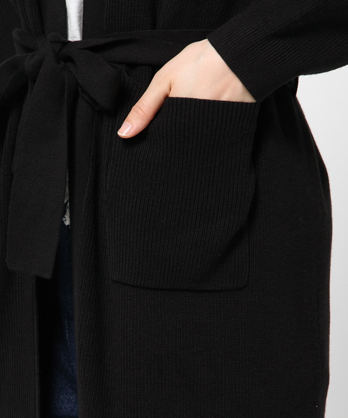 SLY（スライ）の「COTTON HGガウン-S（カーディガン/ボレロ・レディース・ブラック/トップグレー/ネイビー/レッド・FREE）」の17枚目の写真