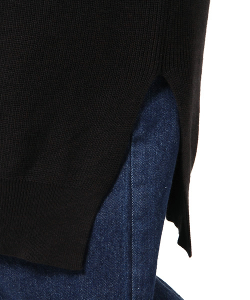 SLY（スライ）の「COTTON HGガウン-S（カーディガン/ボレロ・レディース・ブラック/トップグレー/ネイビー/レッド・FREE）」の6枚目の写真