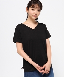 VENCEEXCHANGE | ユルVネックTシャツ              (Tシャツ/カットソー)