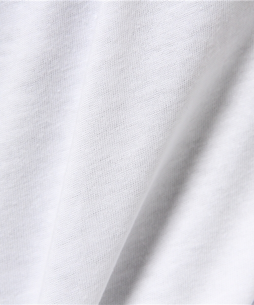 VENCEEXCHANGE（ヴァンスエクスチェンジ）の「ユルVネックTシャツ              （Tシャツ/カットソー・レディース・オフホワイト/グレー/オレンジ/コーラル/ブラック・MEDIUM）」の11枚目の写真