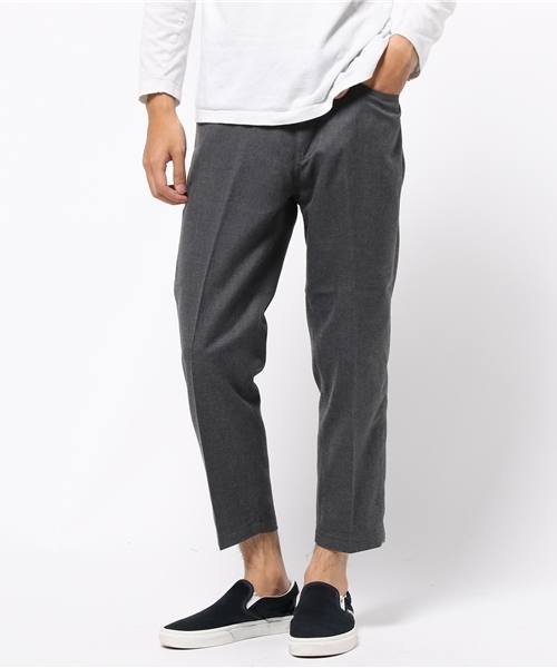 AMERICAN RAG CIE（アメリカンラグシー）の「スタプレ サージチノパンツ（チノパンツ・メンズ・ブラック/トップグレー/ダークブラウン・1/3/2）」の19枚目の写真