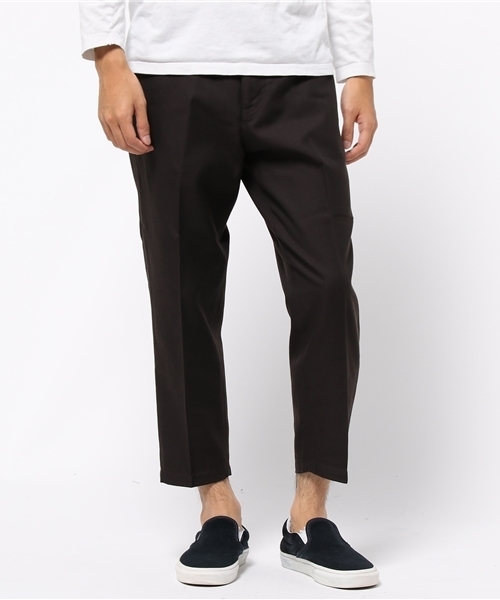 AMERICAN RAG CIE（アメリカンラグシー）の「スタプレ サージチノパンツ（チノパンツ・メンズ・ブラック/トップグレー/ダークブラウン・1/3/2）」の20枚目の写真