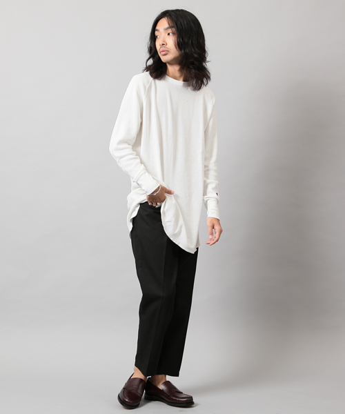 AMERICAN RAG CIE（アメリカンラグシー）の「スタプレ サージチノパンツ（チノパンツ・メンズ・ブラック/トップグレー/ダークブラウン・1/3/2）」の21枚目の写真