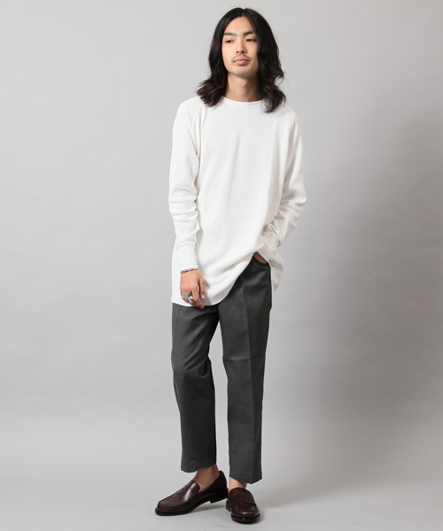 AMERICAN RAG CIE（アメリカンラグシー）の「スタプレ サージチノパンツ（チノパンツ・メンズ・ブラック/トップグレー/ダークブラウン・1/3/2）」の22枚目の写真