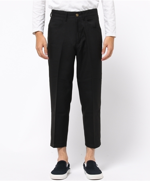 AMERICAN RAG CIE（アメリカンラグシー）の「スタプレ サージチノパンツ（チノパンツ・メンズ・ブラック/トップグレー/ダークブラウン・1/3/2）」の12枚目の写真