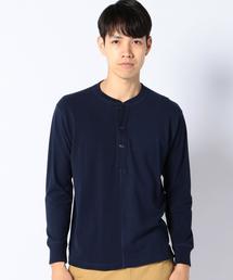 coen | クレイジーヘンリーネックロングスリーブTシャツ(Tシャツ/カットソー)