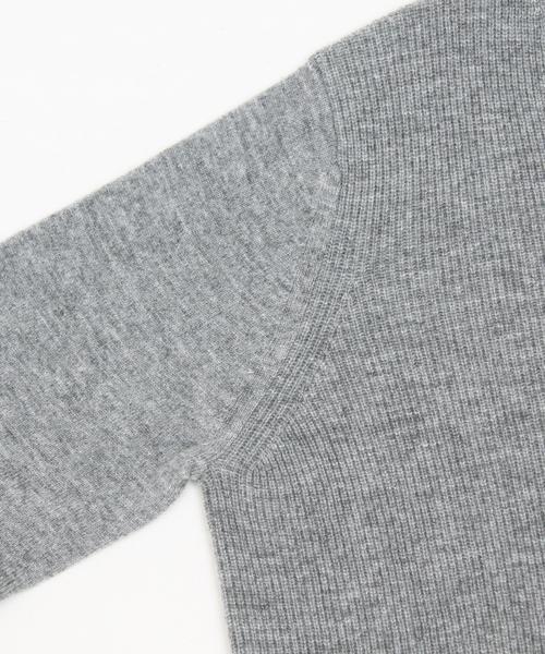 BEAUTY&YOUTH UNITED ARROWS（ビューティーアンドユースユナイテッドアローズ）の「BY∴ ウールカシミヤVネックニット◆（ニット/セーター・レディース・ブラック/グレー/ナチュラル/ネイビー/ライトピンク/オフホワイト/ライトブルー・FREE）」の13枚目の写真