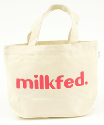 MILKFED. | MINI TOTE BAG Oui (WHITE)(トートバッグ)