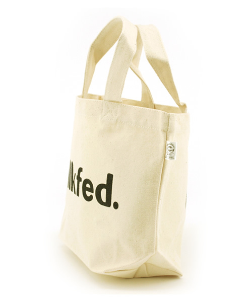 MILKFED.（ミルクフェド）の「MINI TOTE BAG Oui (WHITE)（トートバッグ・レディース・パープル/ピンク/ブラック・FREE）」の4枚目の写真