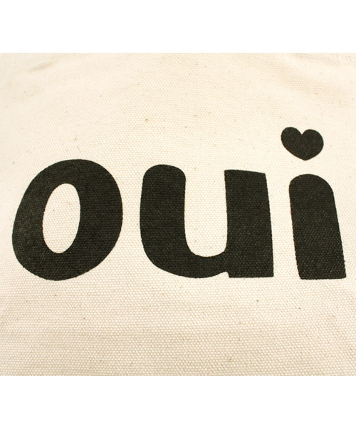 MILKFED.（ミルクフェド）の「MINI TOTE BAG Oui (WHITE)（トートバッグ・レディース・パープル/ピンク/ブラック・FREE）」の7枚目の写真