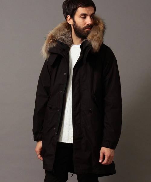 BEAUTY&YOUTH UNITED ARROWS（ビューティーアンドユースユナイテッドアローズ）の「BY ∴ コットンウェザー ファー モッズコート◆（モッズコート・メンズ・ブラック/オリーブ/その他1・MEDIUM/SMALL/X-LARGE/LARGE）」の19枚目の写真