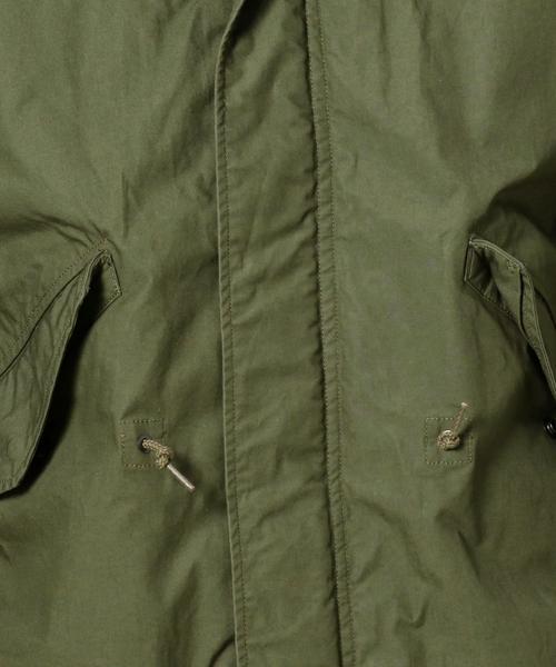 BEAUTY&YOUTH UNITED ARROWS（ビューティーアンドユースユナイテッドアローズ）の「BY ∴ コットンウェザー ファー モッズコート◆（モッズコート・メンズ・ブラック/オリーブ/その他1・MEDIUM/SMALL/X-LARGE/LARGE）」の11枚目の写真