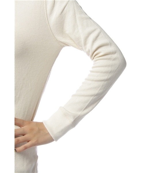 BEAMS BOY（ビームスボーイ）の「○O.ﾊﾆｶﾑ H/N LS（Tシャツ/カットソー・レディース・ナチュラル/ライトグレー・ONE SIZE）」の6枚目の写真