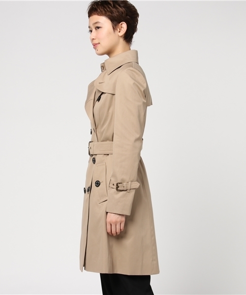 BLUE LABEL CRESTBRIDGE(ブルーレーベルクレストブリッジ)の「コットンギャバジン トレンチコート(トレンチコート・レディース・ベージュ/ネイビー・34/42)」の11枚目の写真