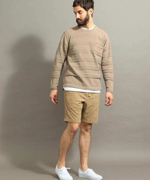 Gramicci（グラミチ）の「【別注】 ＜GRAMICCI × tHING FABRICS＞ PILE SRT/ショーツ ◆（その他パンツ・メンズ・ダークグレー/ベージュ/ネイビー・LARGE/SMALL/MEDIUM）」の9枚目の写真