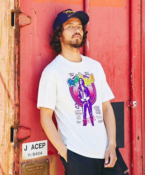 hysteric ROCKプリント Tシャツ HYSTERIC GLAMOUR（ヒステリックグラマー）の「HYSTERIC ROCK T