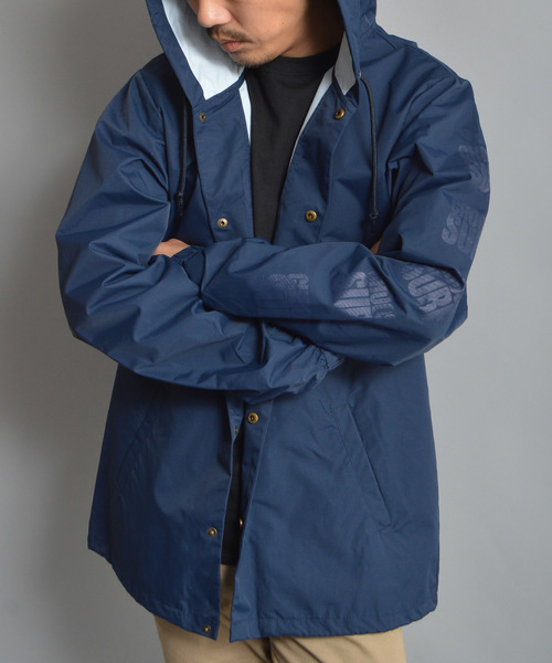 SURF/BRAND(サーフブランド)の「SURF/BRAND/サーフブランド CHOOSE RPT COARCHES (ナイロンジャケット・メンズ・ブラック/ネイビー・L/S/XS/M)」の1枚目の写真