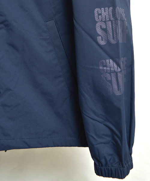 SURF/BRAND(サーフブランド)の「SURF/BRAND/サーフブランド CHOOSE RPT COARCHES (ナイロンジャケット・メンズ・ブラック/ネイビー・L/S/XS/M)」の3枚目の写真