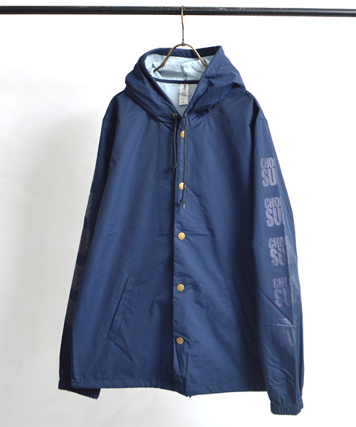 SURF/BRAND(サーフブランド)の「SURF/BRAND/サーフブランド CHOOSE RPT COARCHES (ナイロンジャケット・メンズ・ブラック/ネイビー・L/S/XS/M)」の10枚目の写真