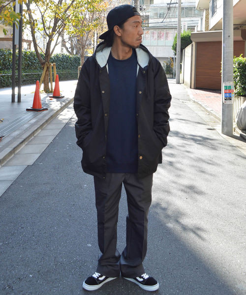 SURF/BRAND(サーフブランド)の「SURF/BRAND/サーフブランド CHOOSE RPT COARCHES (ナイロンジャケット・メンズ・ブラック/ネイビー・L/S/XS/M)」の9枚目の写真