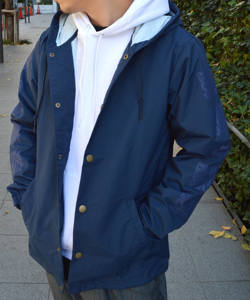 SURF/BRAND(サーフブランド)の「SURF/BRAND/サーフブランド CHOOSE RPT COARCHES (ナイロンジャケット・メンズ・ブラック/ネイビー・L/S/XS/M)」の8枚目の写真